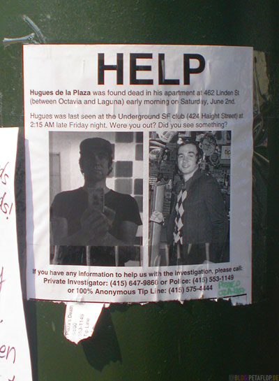 Help-Flyer-Hugues-de-la-Plaza-dead-body-found-Linden-St-Height-Ashbury-SF-San-Francisco-California-Kalifornien-USA-DSCN5114.jpg