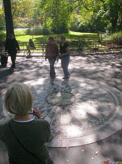 central park new york map. strawberry fields central park