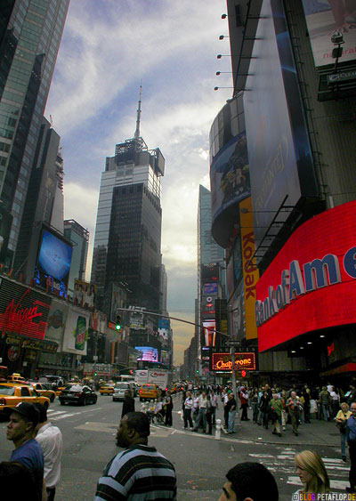 new york city times square map. Times Square