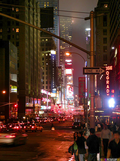 pics of new york at night. Times Square at night / Times